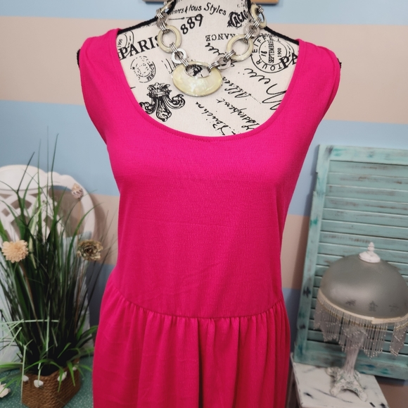 NWT Ava and Viv Plus Size Sleeveless Empire Waist Dress - Picture 4 of 9